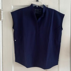 FIGS Rafaela Oversized Scrub Top, Size Small